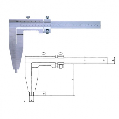 IV型整体游标卡尺