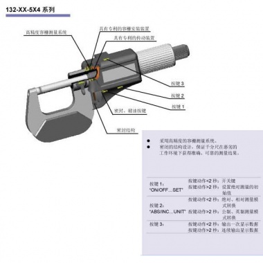 电子外径千分尺（防护等级IP54）