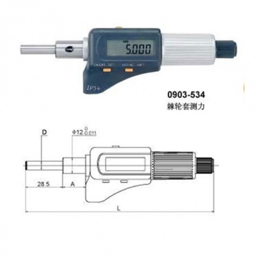 IP54电子微分头（0-25mm）