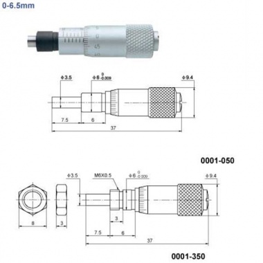 微分头（0-6.5mm）