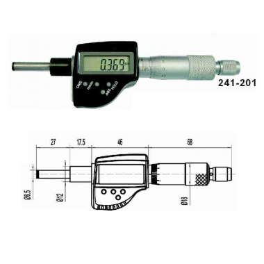 数显测微头（微分头）