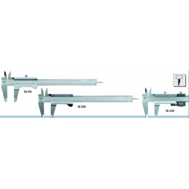 游标卡尺 MarCal 16 N,16FN,16GN,16DN带刻度线读数