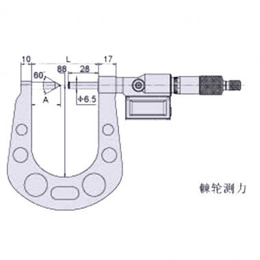 电子刹车片千分尺（2MM电子）