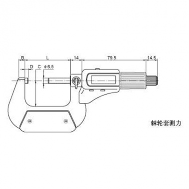 电子外径千分尺（IP40）