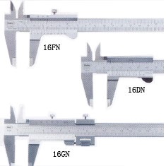 马尔游标卡尺 MarCal 16 N,16FN,16GN,16DN带刻度线读数