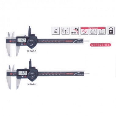 数显卡尺 MarCal 16 EWR 特殊结构