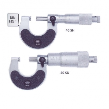 千分尺Micromar 40 SH/ 40 SD 大微分筒