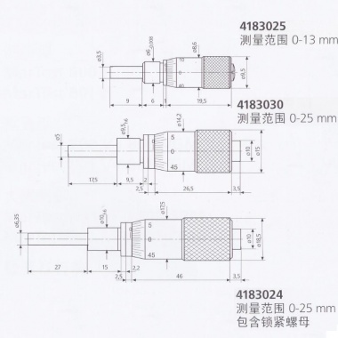 测微头 Micromar 46