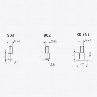 数显深度卡尺 MarCal 30 EWN  附件