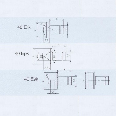 多功能数显千分尺Micromar 40 EWV 直进式丝杆 标准附件