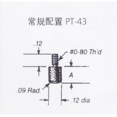 马尔测头用于ANSI 0系列 - A型和N型