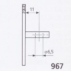 马尔精密小尺寸机械指示表803/805 DIN型 （附件）