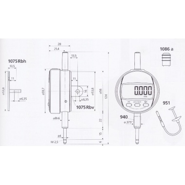 数显指示表 1075 R