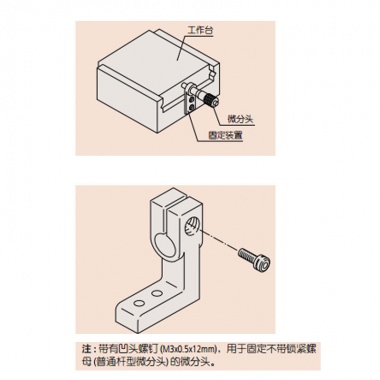 微分头固定装置