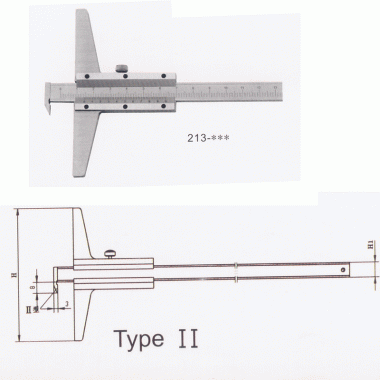 多用深度游标卡尺
