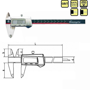 金属罩壳数显卡尺