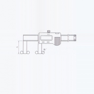 圆球量面内外槽数显卡尺（非标定制）