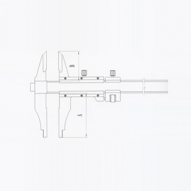 旋转量爪数显卡尺(非标定制）