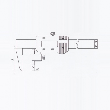 边心距数显卡尺（非标定制）