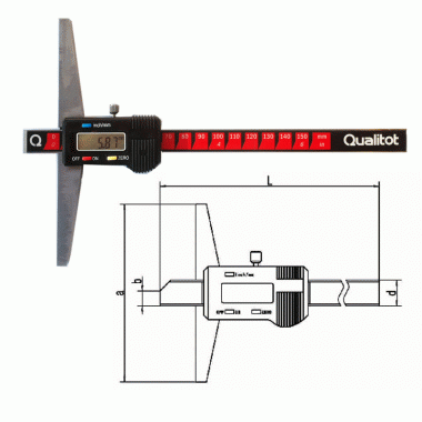 数显深度尺(非标定制)