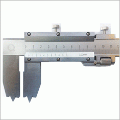 可立德垫环槽/双V型槽游标卡尺(非标定制)