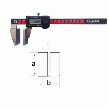 宽量面/鸭嘴型数显卡尺(非标定制)
