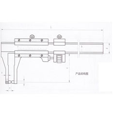 成量外环槽游标卡尺图示说明