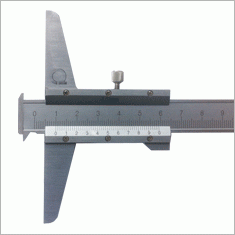可立德双钩头游标深度尺(非标定制)