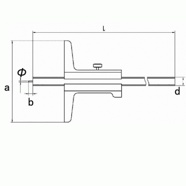 带针游标深度尺(非标定制)