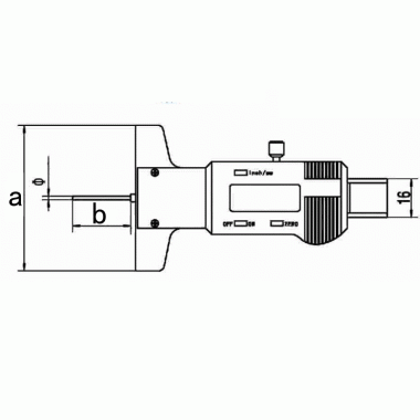 袖珍数显深度尺(非标定制)