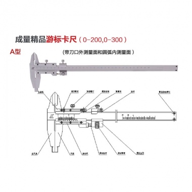 III型游标卡尺