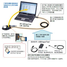 三丰USB Input Tool Direct: USB-ITN(数显量具/ PC 数据输入设备)