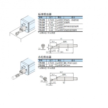Surftest (表面粗糙度测量仪) SJ-210 / SJ-310 选件