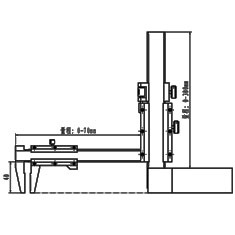 可立德轴心距高度游标卡尺(非标定制)