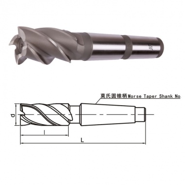 锥柄立铣刀（长型）