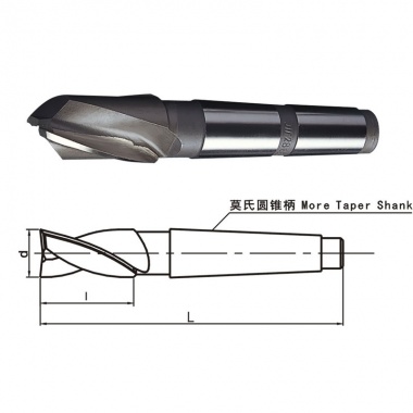 锥柄键槽铣刀