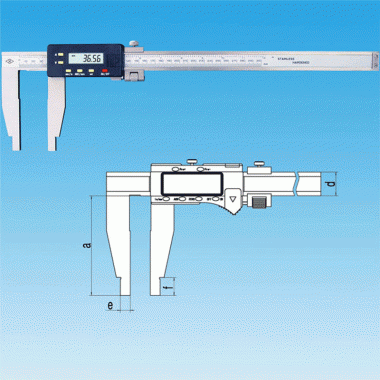 单向爪数显卡尺