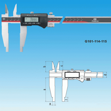双内爪数显卡尺