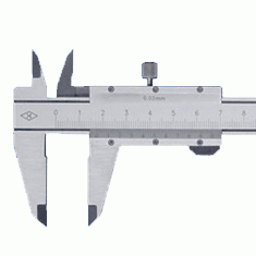 上量开式斜面无视差游标卡尺