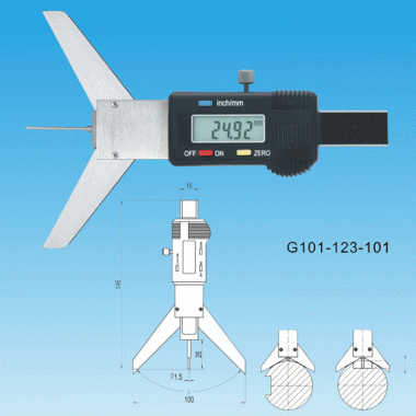 键槽数显深度尺
