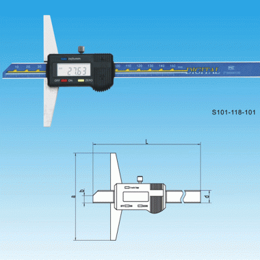 数显深度尺