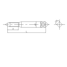 上工螺旋槽丝锥（全磨制）