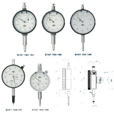 上量5mm量程百分表