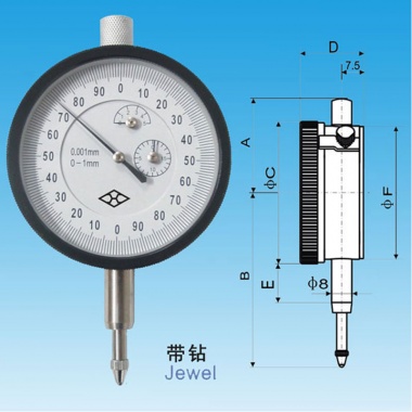 全齿轮式千分表1