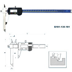 伸缩爪数显卡尺