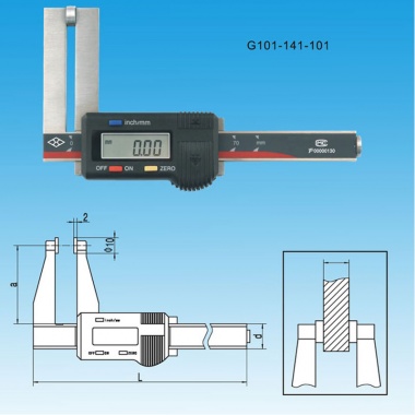 板厚数显卡尺