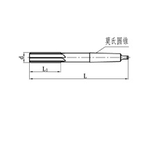 上工锥柄机用铰刀