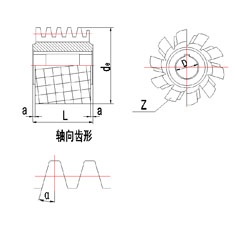 上工(GB) 齿轮滚刀