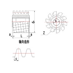 上工留磨齿轮滚刀