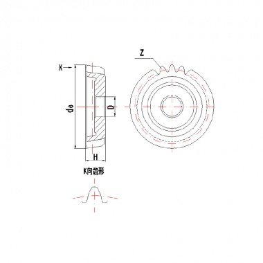 小模数盘形插齿刀